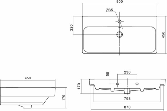 Тумба с раковиной Comforty Дублин 90 00-00005213 подвесная Белая глянцевая Тумба с раковиной Comforty Дублин 90 00-00005213 подвесная Белая глянцевая