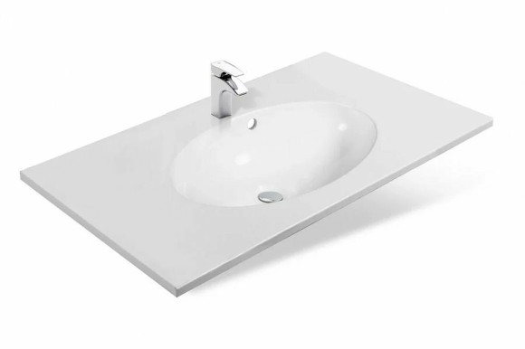 Тумба с раковиной Эстет Vegas 100 ФР-00003486 подвесная Белая