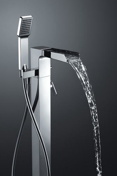 Смеситель для ванны Omnires Cascade CA4033CR Хром Смеситель для ванны Omnires Cascade CA4033CR Хром