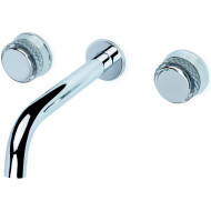Смеситель для раковины Boheme Aura 152-2-CR-A Хром