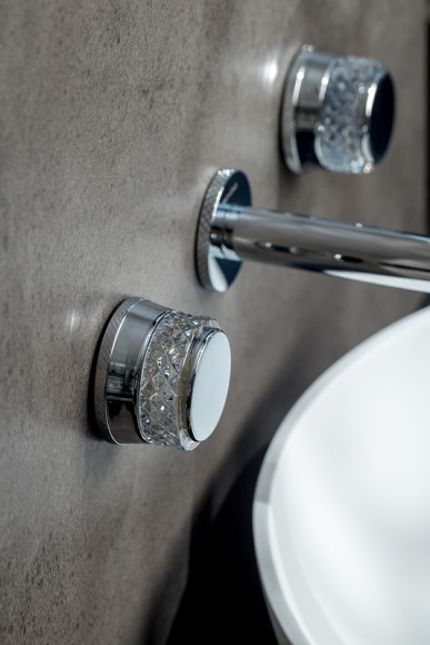 Смеситель для раковины Boheme Aura 152-2-CR-A Хром