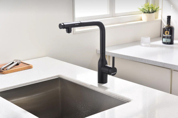 Смеситель для кухни Paulmark Viper Vi213105-401 Антрацит