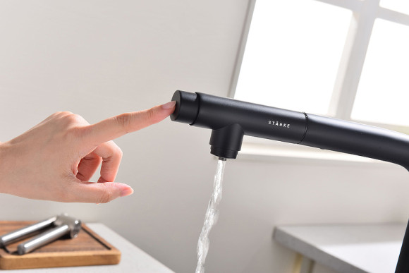 Смеситель для кухни Paulmark Viper Vi213105-401 Антрацит