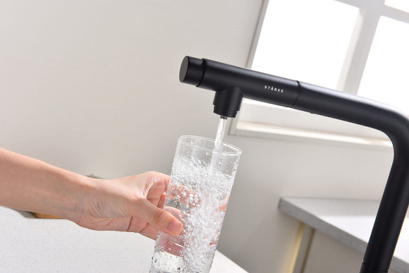 Смеситель для кухни Paulmark Viper Vi213105-401 Антрацит