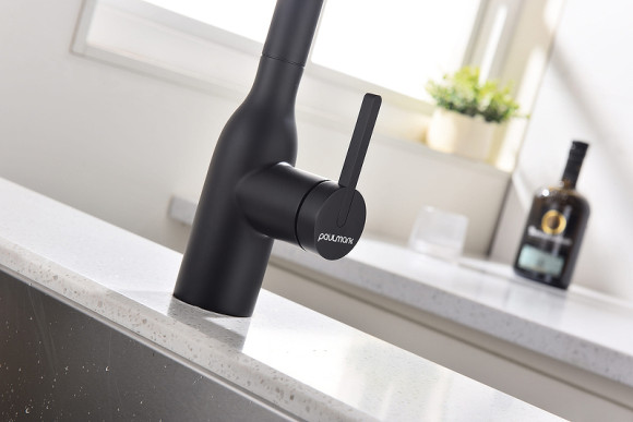 Смеситель для кухни Paulmark Viper Vi213105-401 Антрацит