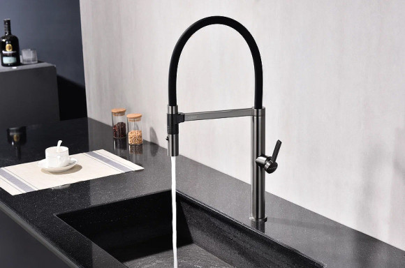 Смеситель для кухни Paulmark Leader Le214101-B Беретта