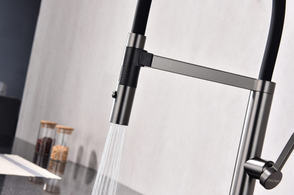 Смеситель для кухни Paulmark Leader Le214101-B Беретта