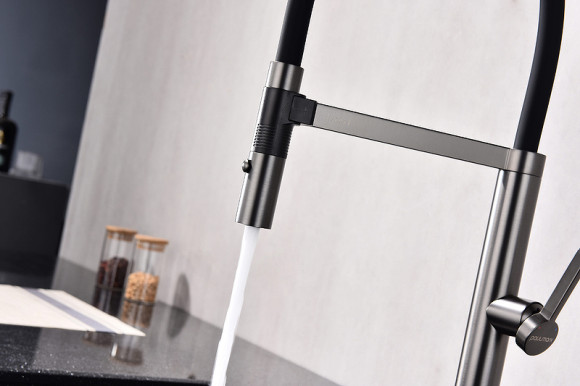 Смеситель для кухни Paulmark Leader Le214101-B Беретта