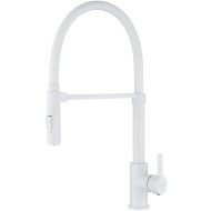 Смеситель для кухни Paulmark Halt Ha214021-431 Белый матовый