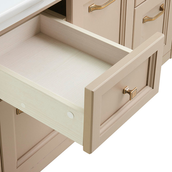 Комплект мебели для ванной ASB-Woodline Толедо 105 Капучино Комплект мебели для ванной ASB-Woodline Толедо 105 Капучино