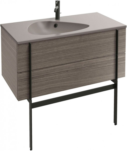 Тумба под раковину Jacob Delafon Nouvelle Vague 80 EB3030-E73 подвесная Фактурный дуб Тумба под раковину Jacob Delafon Nouvelle Vague 80 EB3030-E73 подвесная Фактурный дуб