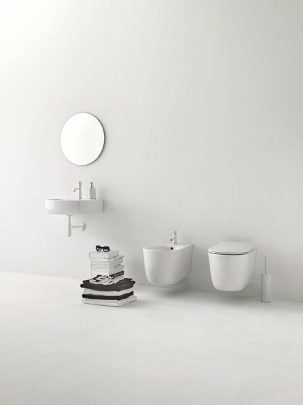 Биде Kerasan Nolita 532501 подвесное Белое Биде Kerasan Nolita 532501 подвесное Белое