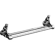 Полотенцедержатель Art&Max Juno AM-B-0718-T двойной Серебро Полотенцедержатель Art&Max Juno AM-B-0718-T двойной Серебро