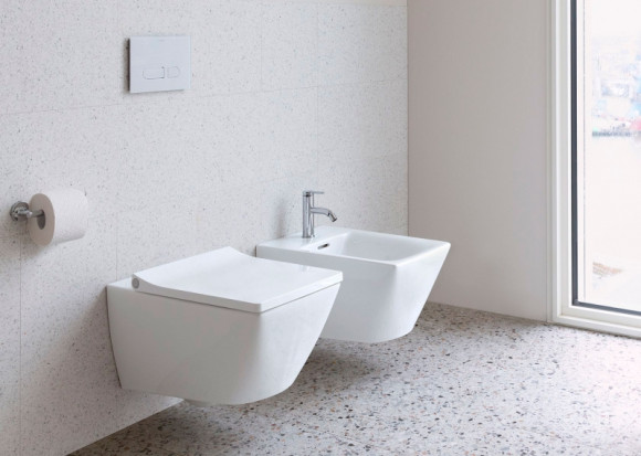 Биде Duravit Viu 2292150000 подвесное Белое