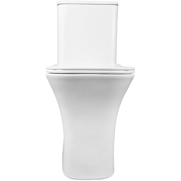 Унитаз компакт Azario Fretta Square AZ-5121 с бачком и сиденьем Микролифт Унитаз компакт Azario Fretta Square AZ-5121 с бачком и сиденьем Микролифт