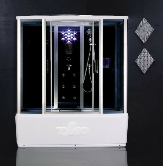 Душевой бокс Timo Standart 140x88 T-1140 с гидромассажем