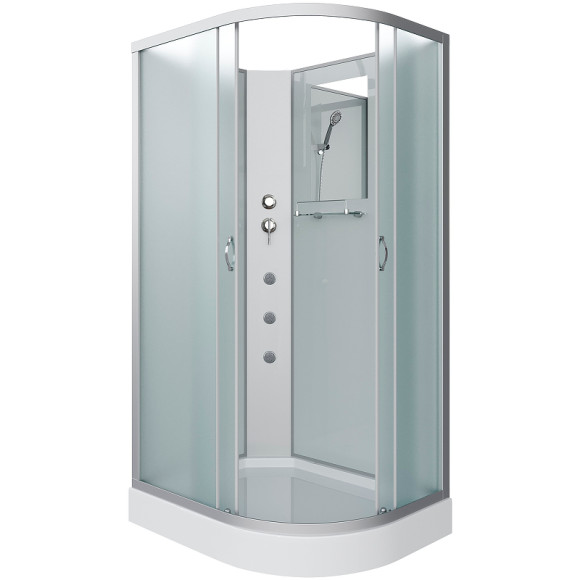 Душевая кабина Niagara Classic 120x80 L NG-3312-14LBKG с гидромассажем