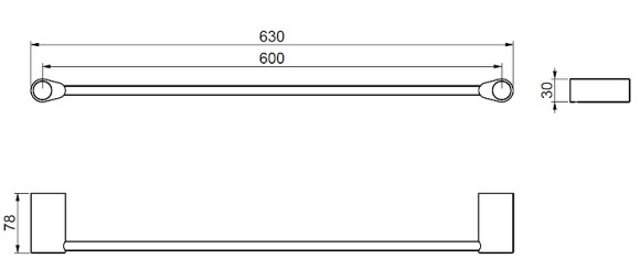 Полотенцедержатель Art&Max Verona Push AM-M-049-CR Хром Полотенцедержатель Art&Max Verona Push AM-M-049-CR Хром