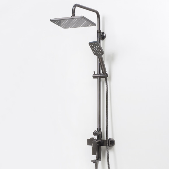 Душевая система WasserKRAFT Wiese A18401 Оружейная сталь Душевая система WasserKRAFT Wiese A18401 Оружейная сталь