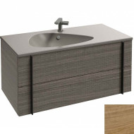 Тумба под раковину Jacob Delafon Nouvelle Vague 100 EB3032-E16 подвесная Светлый орех