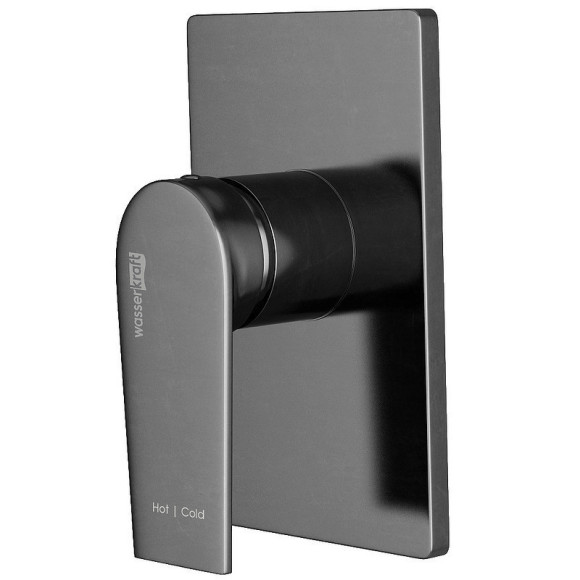 Гигиенический душ со смесителем WasserKRAFT A84095 Оружейная сталь Гигиенический душ со смесителем WasserKRAFT A84095 Оружейная сталь