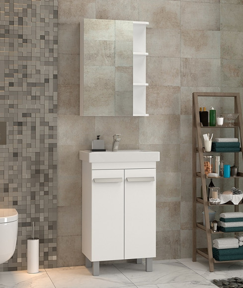 Тумба под раковину Vigo Nova 50 tn.NOV.TIG.50.2D Белая