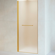 Душевая дверь RGW Passage PA-103Gb 90 020810309-26 профиль Золото брашированное стекло матовое-сатинат