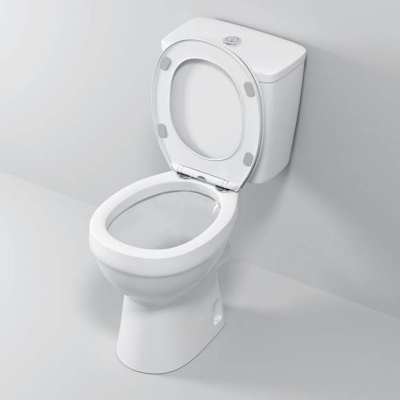 Унитаз компакт Niagara Brava NG-9901 с бачком и сиденьем Микролифт Унитаз компакт Niagara Brava NG-9901 с бачком и сиденьем Микролифт