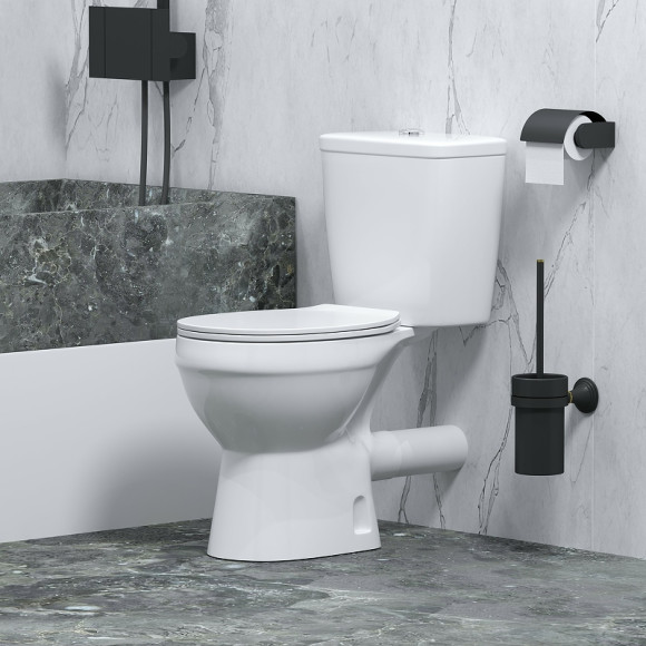 Унитаз компакт Niagara Brava NG-9901 с бачком и сиденьем Микролифт Унитаз компакт Niagara Brava NG-9901 с бачком и сиденьем Микролифт