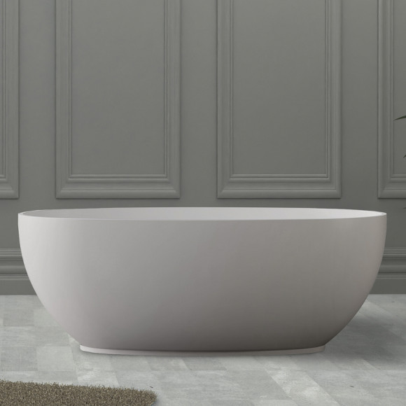 Ванна из искусственного камня Abber Stein 130x68 AS9641-1.3 без гидромассажа Ванна из искусственного камня Abber Stein 130x68 AS9641-1.3 без гидромассажа