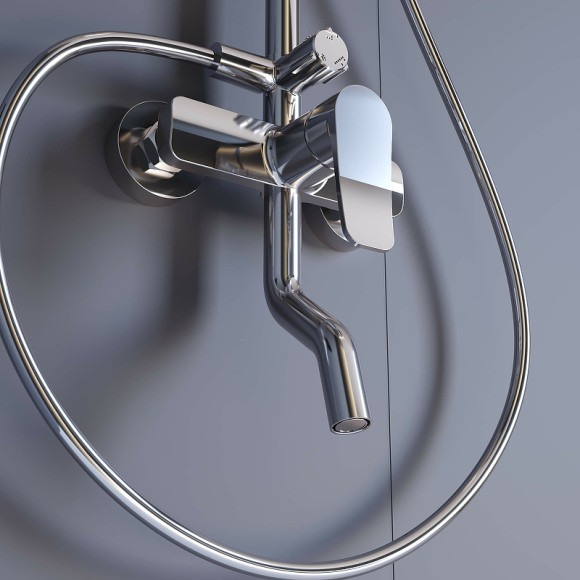 Душевая система RGW Shower Panels SP-25 59140125-01 Хром