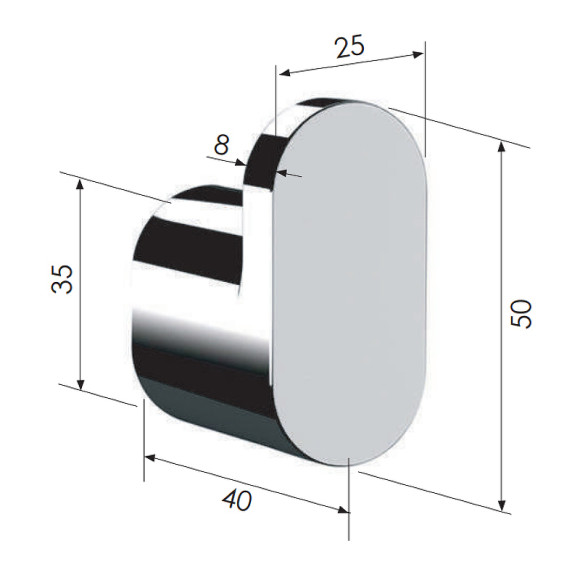 Крючок Remer Lounge LN50DO Золото Крючок Remer Lounge LN50DO Золото
