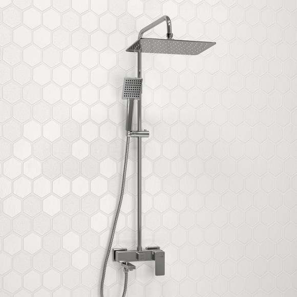 Душевая система WasserKRAFT A177.069.141.010.CH Хром