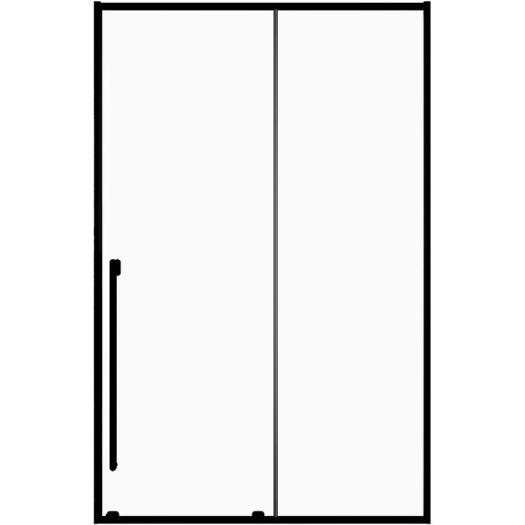 Душевая дверь Allen Brau Fantasy 130 3.11007.31 профиль Черный матовый стекло прозрачное Душевая дверь Allen Brau Fantasy 130 3.11007.31 профиль Черный матовый стекло прозрачное