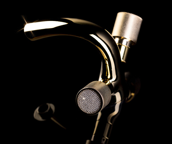 Смеситель для раковины Boheme Royal Cristal 291-Royal/CRST Золото