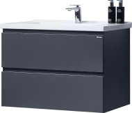 Тумба с раковиной Orans BC-4023-600 4023600З Матовый графитовый