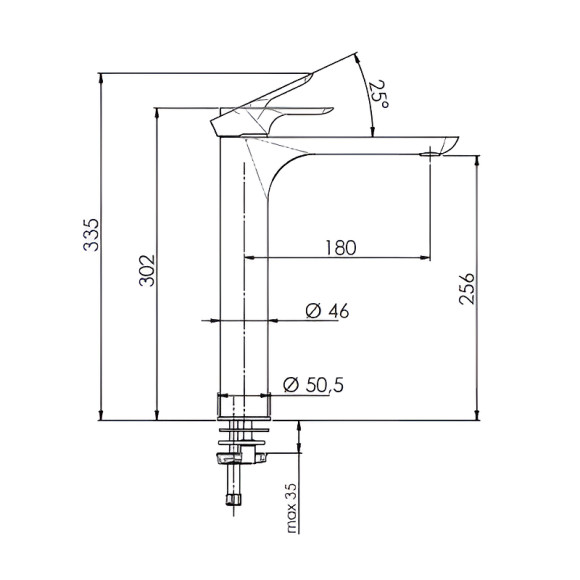 Смеситель для раковины Remer Infinity I11LDO Золото Смеситель для раковины Remer Infinity I11LDO Золото