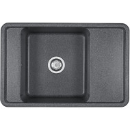 Кухонная мойка Aquaton Беллис 78 1A725032BS210 Графит