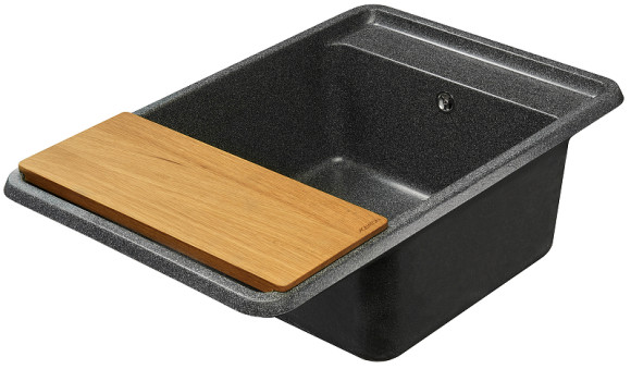 Кухонная мойка Aquaton Беллис 78 1A725032BS210 Графит