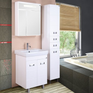 Тумба под раковину Onika Балтика-Квадро 60 Белая Тумба под раковину Onika Балтика-Квадро 60 Белая