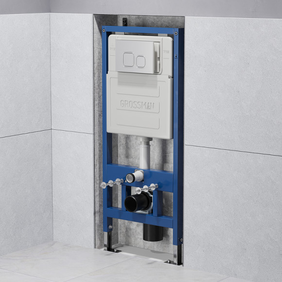 Инсталляция Grossman 900.K31.01.000 для унитаза без клавиши смыва Инсталляция Grossman 900.K31.01.000 для унитаза без клавиши смыва