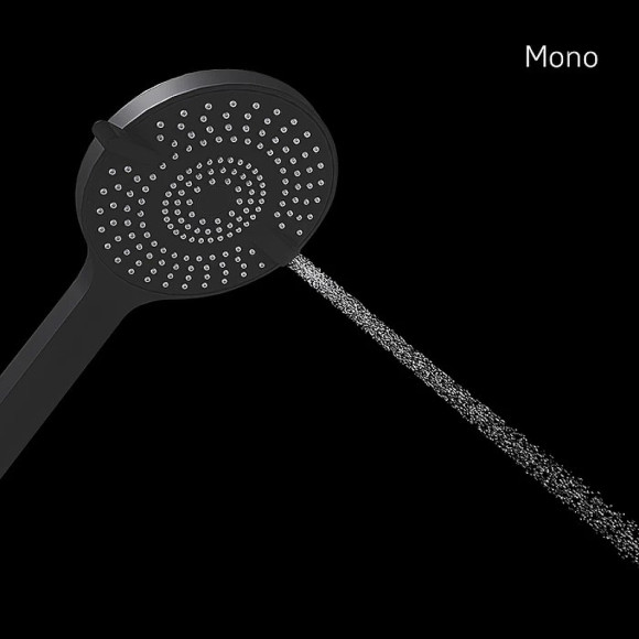 Ручной душ Milardo Rora 4F ROR4FBRM18 Черный матовый