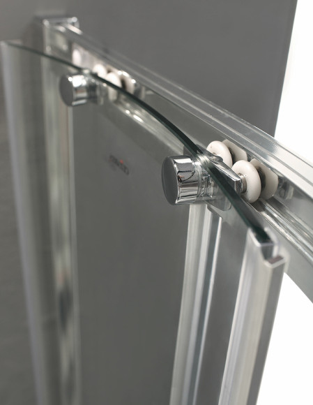 Душевой уголок Cezares Anima 120x100 L ANIMA-W-RH-2-120/100-C-Cr-L профиль Хром стекло прозрачное