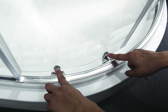 Душевой уголок Cezares Anima 120x100 L ANIMA-W-RH-2-120/100-C-Cr-L профиль Хром стекло прозрачное