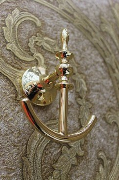 Двойной крючок Art&Max Bohemia AM-E-4286B-Cr Хром