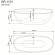 Акриловая ванна Grossman Fly 165х75 GR-1101 без гидромассажа Акриловая ванна Grossman Fly 165х75 GR-1101 без гидромассажа