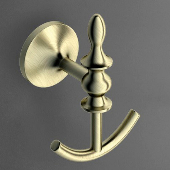 Двойной крючок Art&Max Bohemia AM-E-4286B-Br Бронза Двойной крючок Art&Max Bohemia AM-E-4286B-Br Бронза