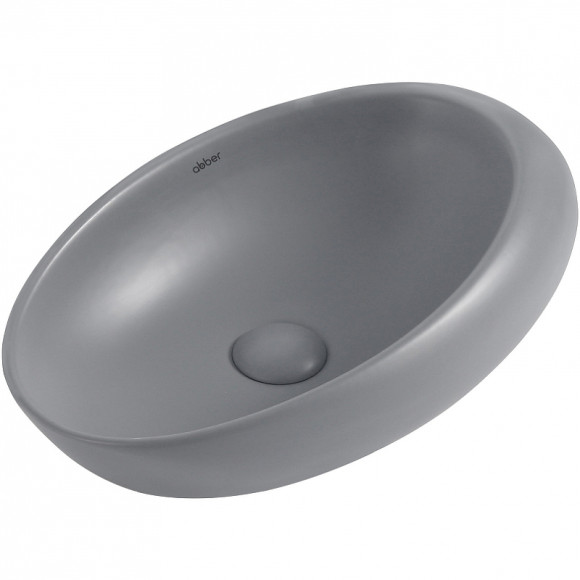 Раковина-чаша Abber Bequem 49 AC2107MG Серая матовая Раковина-чаша Abber Bequem 49 AC2107MG Серая матовая