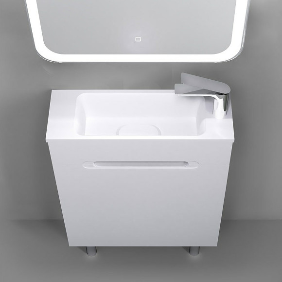 Раковина Jorno Modul 50 Mol.08.50/W/JR Белая Раковина Jorno Modul 50 Mol.08.50/W/JR Белая