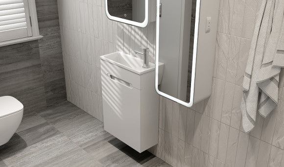 Раковина Jorno Modul 50 Mol.08.50/W/JR Белая Раковина Jorno Modul 50 Mol.08.50/W/JR Белая